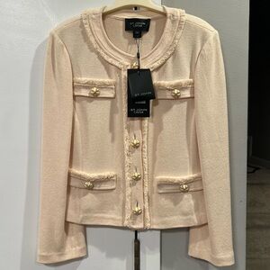 NWT St. John Caviar Jacket - Size 10